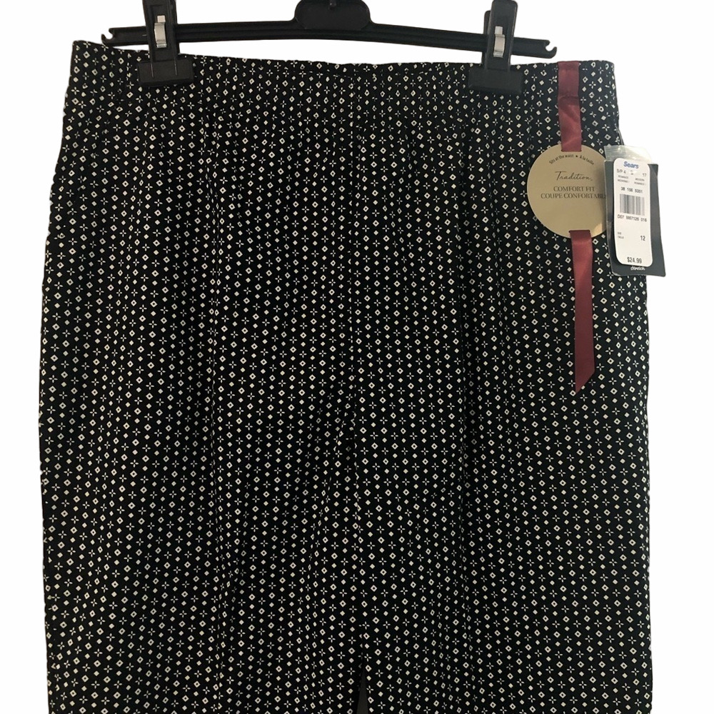 SIZE 12 TRADITION comfort fit elastic waist pants